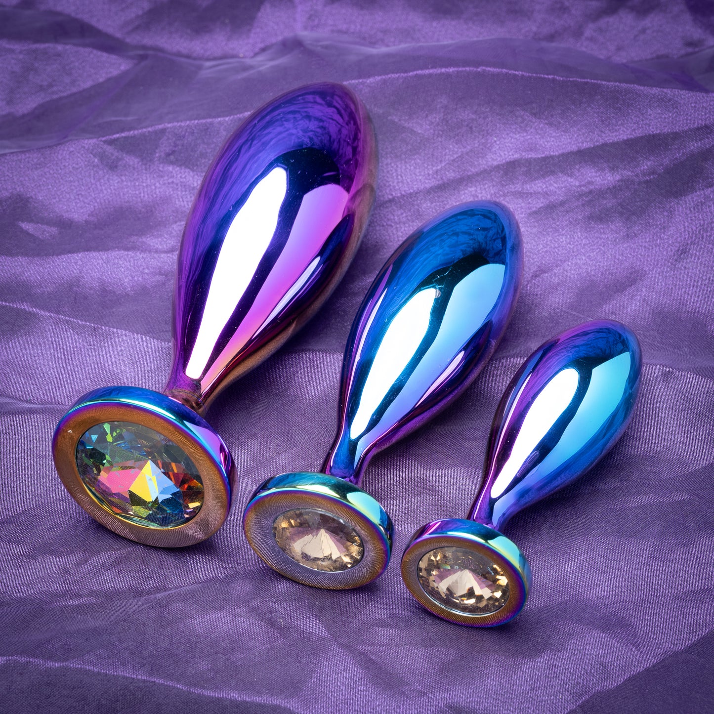 Dolphin Butt /Anal Plug – Medium Smooth & Comfortable Stainless Steel Butt Plug | Beginner to Advanced Anal Toy in 3 Sizes with Colour Options