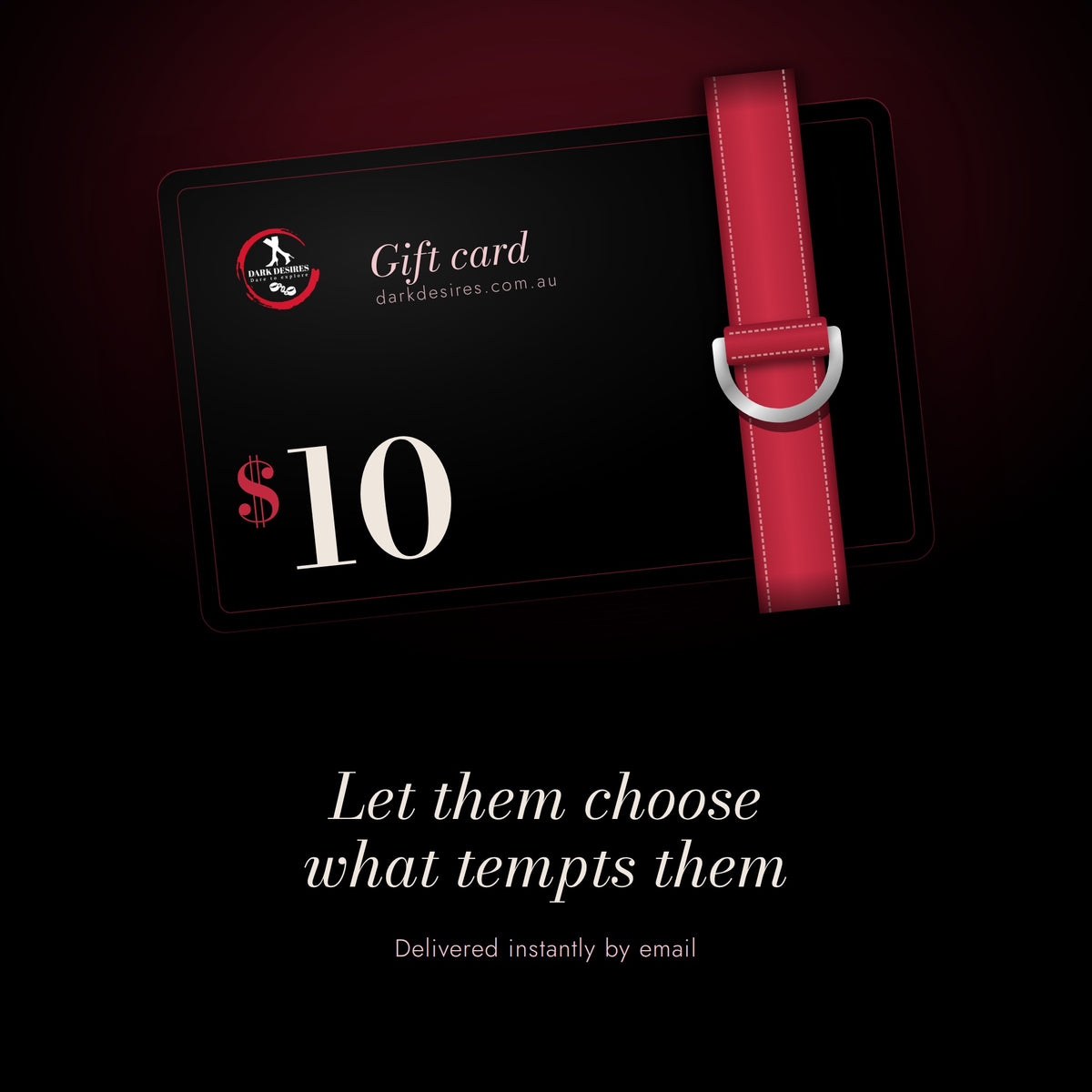 Dark Desires Gift Card | Give the Gift of Obsession!