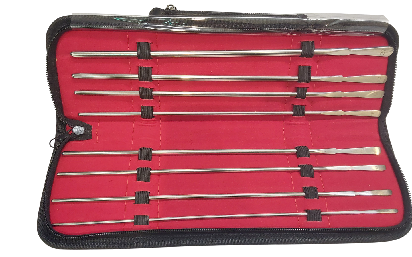 Dittle Starter Sound Set – 8-Piece Stainless Steel Urethral Sounds