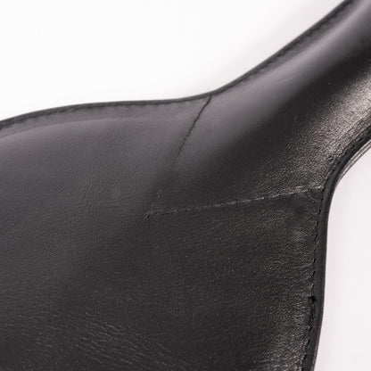 Leather Hand Made Double Sided Flat Oval Shaped Paddle