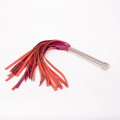 Steel Handle  Leather Floggers