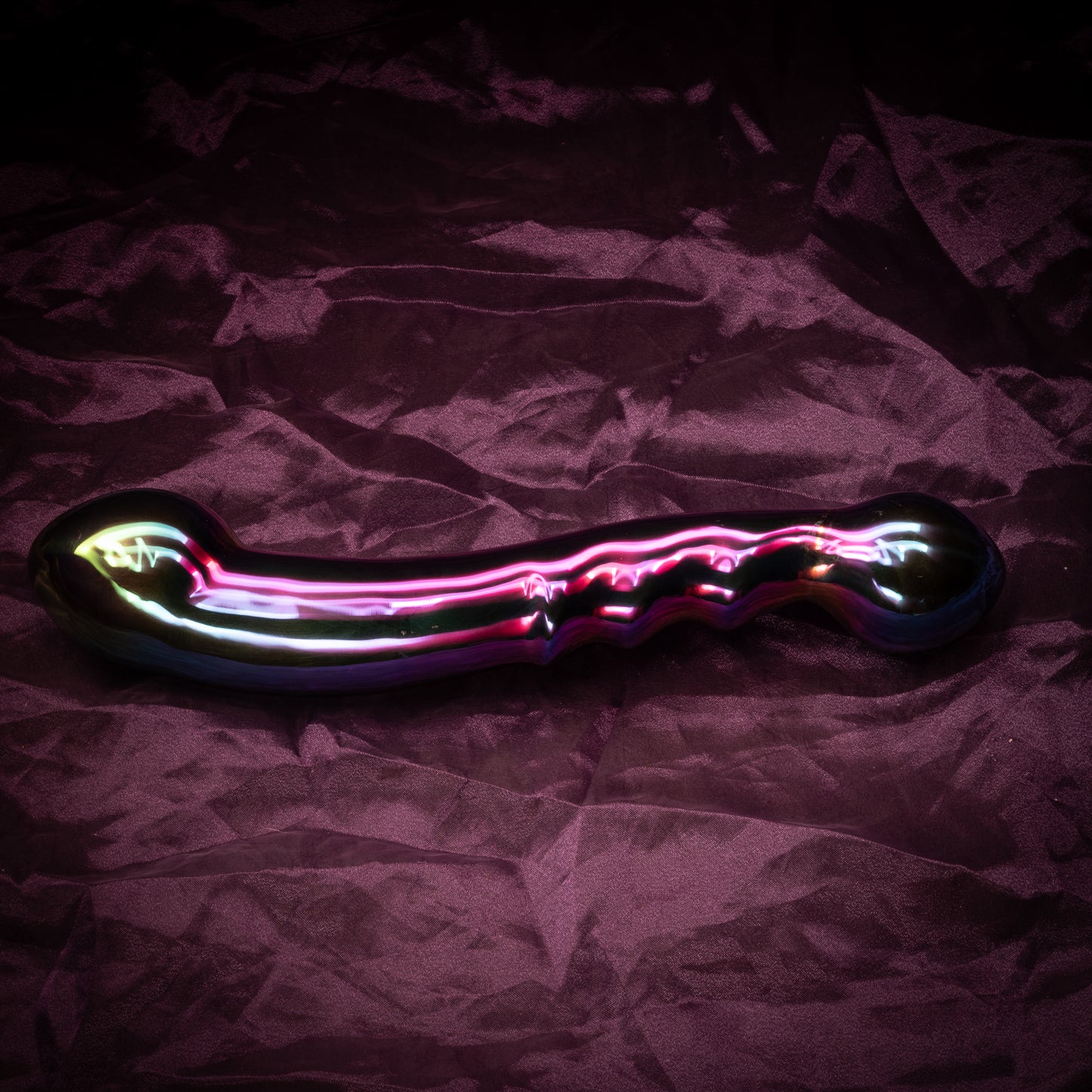 DD Grando Curve Massager Wand – Stainless Steel S-Shaped Dual Bulb Anal Vaginal  Wand | Heavy 1200g Luxury Toy 26cm