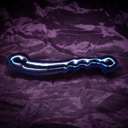 DD Grando Curve Massager Wand – Stainless Steel S-Shaped Dual Bulb Anal Vaginal  Wand | Heavy 1200g Luxury Toy 26cm