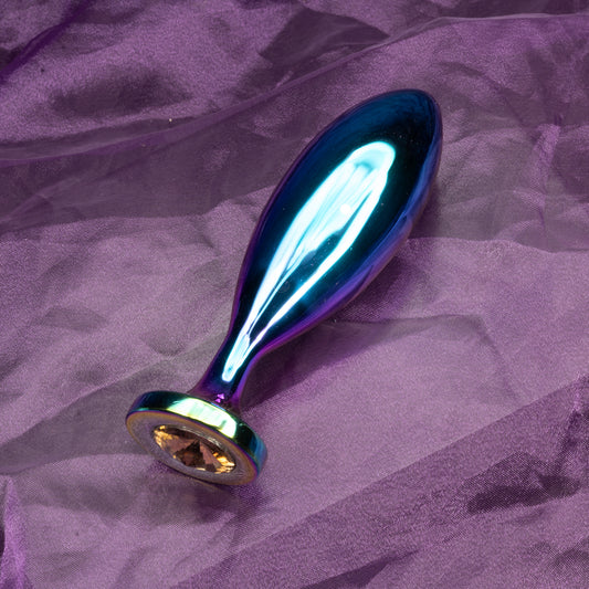 Dolphin  Butt /Anal Plug –  Large Smooth & Comfortable Stainless Steel Butt Plug | Beginner to Advanced Anal Toy in 3 Sizes with Colour Options