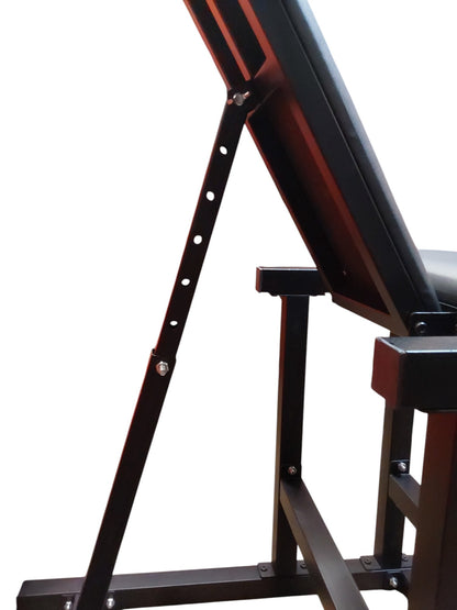 Mature Infernal Punishment Multi-Use Bondage Seat With Restraints  | Heavy-Duty Dungeon Furniture