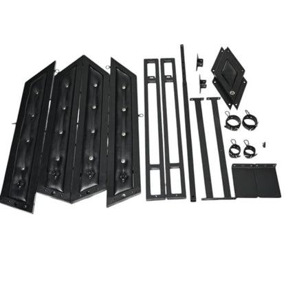 Mature St Andrew's Cross Freestanding — Metal X-Frame with Chains | Bondage Furniture | Adult Play Equipment