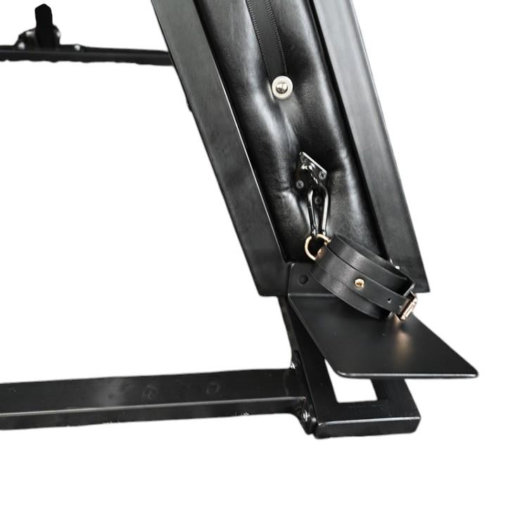 Mature St Andrew's Cross Freestanding — Metal X-Frame with Chains | Bondage Furniture | Adult Play Equipment