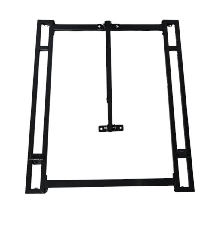 Mature St Andrew's Cross Freestanding — Metal X-Frame with Chains | Bondage Furniture | Adult Play Equipment