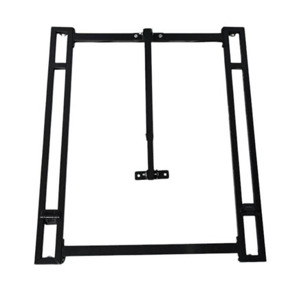 Mature St Andrew's Cross Freestanding — Metal X-Frame with Chains | Bondage Furniture | Adult Play Equipment
